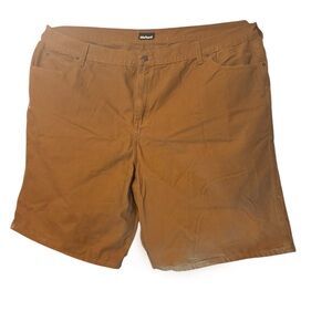 Diehard Men's Brown Flat Front Shorts